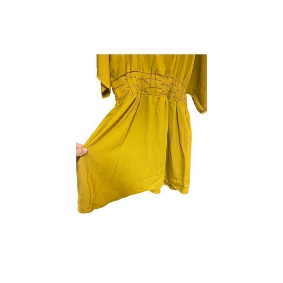 Tularosa Sienna Dress in Mustard Size XL NWT (13-6) - Picture 5 of 7